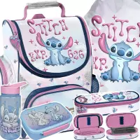 Ilustracja produktu Paso Zestaw Szkolny 5el.Stitch Serce Tornister DS26ZZ-525 + Piórnik DS26ZZ-013 + Worek DS26ZZ-712