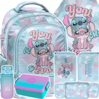 Ilustracja produktu Paso Zestaw Szkolny 5el.Stitch Ohana Plecak DS26WW-260 + Piórnik DS26WW-P001BW + Worek DS26WW-712