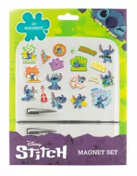 Ilustracja produktu Zestaw Magnesów Disney Lilo i Stitch 20 szt.