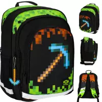 Ilustracja produktu Starpak Plecak Szkolny Pixel Game Kilof 485734