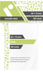 Ilustracja Rebel Koszulki (50x73mm) Fenix 100 szt.