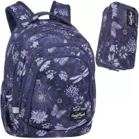 Ilustracja produktu Zestaw 2el. CoolPack Drafter 3 Plecak Szkolny Moray F010926 + Piórnik F105926