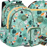 Ilustracja produktu Zestaw 3el. Coolpack Joy S Plecak Szkolny Toucans F048662 + Worek F070662 + Piórnik F066662