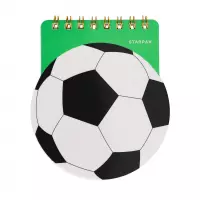 Ilustracja Starpak Kołonotes 9x10cm/40k Football 589685
