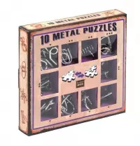 Ilustracja Łamigłówki Metalowe Zestaw Fioletowy - 10 szt. Ilustracja Łamigłówki Metalowe Zestaw Fioletowy - 10 szt.