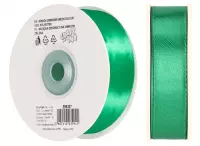Ilustracja produktu Craft With Fun Wstążka Dekoracyjna 25mm/25m Zielona 599307