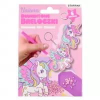 Ilustracja produktu Starpak Zestaw Kreatywny Brelok Mozaika Unicorn 583606