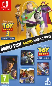 Ilustracja produktu Toy Story: Retro Roundup! + Toy Story 3 Complete Edition Double Pack PL (NS)