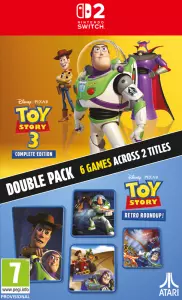 Ilustracja produktu Toy Story: Retro Roundup! + Toy Story 3 Complete Edition Double Pack PL (NS2)