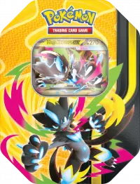 Ilustracja Pokemon TCG: Mega Forces Tin - Mega Zeraora ex