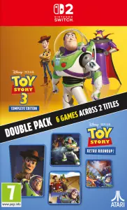 Ilustracja produktu Toy Story: Retro Roundup! + Toy Story 3 Complete Edition Double Pack PL (NS2)