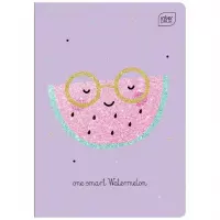 Ilustracja produktu Interdruk Zeszyt A5 32 Kartki Linia Cienka Kolorowa Glitter 313799