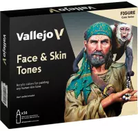 Ilustracja Vallejo: 70.258 - Model Color - Figure - Face & Skin Tones (16 x 18 ml)