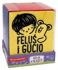 Ilustracja Feluś i Gucio grają w kolory