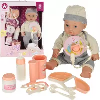 Ilustracja Mega Creative Lalka Bobas 40cm + Akcesoria 543735
