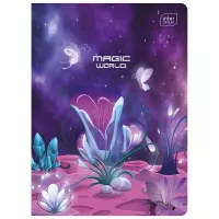 Ilustracja produktu Interdruk Zeszyt A5 32 kartek kratka Metallic Fantasy 366634
