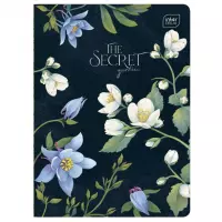 Ilustracja produktu  Interdruk Zeszyt A5 80 kartek kratka Hybrid Fiori 367327