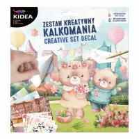 Ilustracja Kidea Zestaw Kreatywny Kalkomania 555967