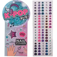 Ilustracja CoolPack Naklejki na Paznokcie K-Pop Rainbow 27416CP