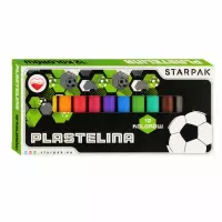 Ilustracja Starpak Plastelina 12 Kolorów Football 2 560306