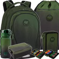 Ilustracja produktu CoolPack Zestaw Szkolny Gradient Grass 5el Plecak F002757 + Worek F070757 + Piórnik F066757