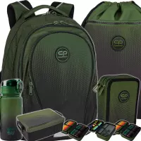 Ilustracja produktu  CoolPack Zestaw Szkolny Gradient Grass 5el Plecak F002757 + Worek F070757 + Piórnik F067757 + Z07757 + 56285CP
