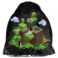 Ilustracja produktu Paso Worek Szkolny Pixel Green PP25PX-712