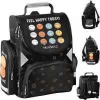 Ilustracja produktu Paso Tornister Szkolny Feel Happy SM25LR-525