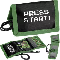 Ilustracja Paso Portfel Pixel Green PP25PX-002