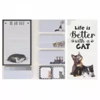 Ilustracja produktu Starpak Zestaw Notes z Zakładkami Kitty 563055