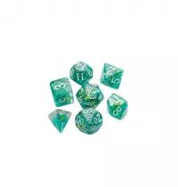 Ilustracja produktu Gamegenic: Candy-like Series - RPG Dice Set - Kości do Gry - Mint