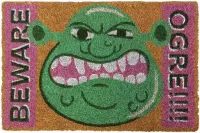 Ilustracja Wycieraczka Pod Drzwi Shrek - BEWARE OGRE