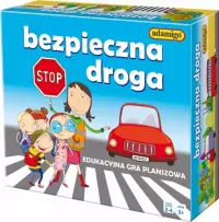 Ilustracja produktu Adamigo Gra Bezpieczna Droga
