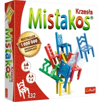 Ilustracja produktu Trefl Mistakos Krzesła 4 osoby
