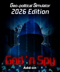 Ilustracja produktu Add-on God' N Spy - Geo-Political Simulator 2026 Edition (DLC) (PC) (klucz STEAM)