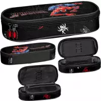 Ilustracja produktu Paso Piórnik Tuba Usztywniona Spiderman Black SP26FF-013