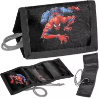 Ilustracja Paso Portfel Spiderman Black SP26FF-002