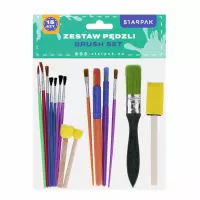 Ilustracja Starpake Zestaw Pędzle Szkolne 15 szt 562604
