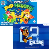 Ilustracja Starpak Psi Patrol Blok Techniczny A4 352977