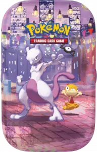 Ilustracja produktu Pokemon TCG: 30th Celebration - Mini Tin - Night - Mewtwo