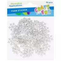 Ilustracja Craft With Fun Ozdoba Dekoracyjna Samoprzylepna Śnieżki 595634
