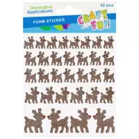 Ilustracja Craft With Fun Ozdoba Dekoracyjna Samoprzylepna Renifer 595633