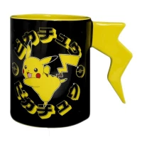 Ilustracja produktu Kubek 3D Pokemon Pikachu - Błyskawica - 460 ml