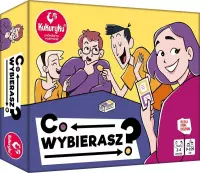 Ilustracja Co wybierasz? - gra karciana