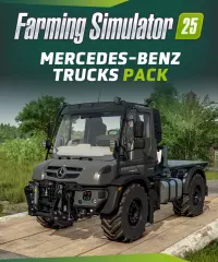 Ilustracja Farming Simulator 25 - Mercedes-Benz Trucks Pack PL (DLC) (PC) (klucz STEAM)