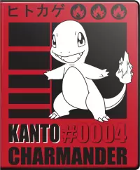 Ilustracja produktu Ultra Pro: Pokemon - 9-Pocket Portfolio - Album na Karty - Charmander