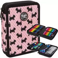 Ilustracja produktu CoolPack Jumper XL Piórnik Dwukomorowy Z Wyposażeniem Doggies D077332