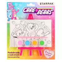 Ilustracja produktu Podobrazie z Nadrukiem + Farby 4 kolory Care Bears 582115