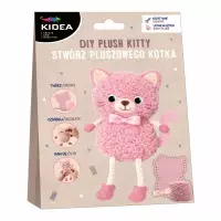 Ilustracja Kidea Zestaw Kreatywny Stwórz Pluszaka Kotka 606274 Ilustracja Kidea Zestaw Kreatywny Stwórz Pluszaka Kotka 606274