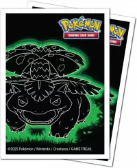 Ilustracja produktu Ultra Pro: Pokemon - Apex Deck Protector Sleeves - Koszulki na Karty - Neon Kanto - Venusaur